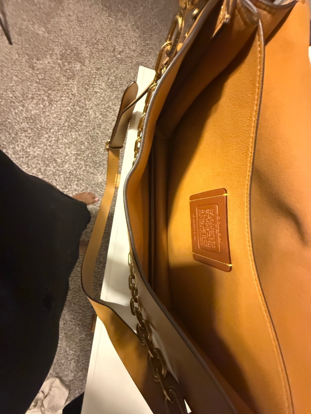 Coach Chain Tabby Shoulder Bag 35
